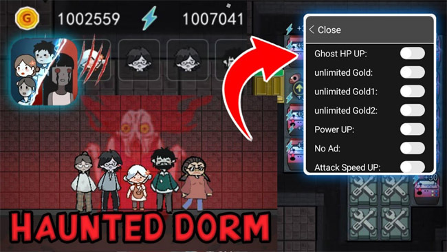 Download Haunted Dorm Mod Apk Unlimited Money Dan Gems