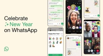 WhatsApp Hadirkan Stiker & Efek Panggilan Khusus Tahun Baru